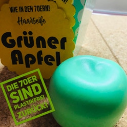 Haarseife Grüner Apfel