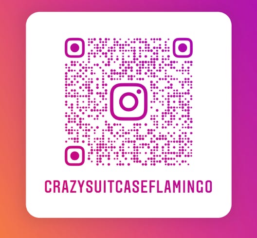Instagram QR Code crazysuitcaseflamingo