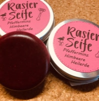 Rasierseife Pfefferminz-Himbeer 2